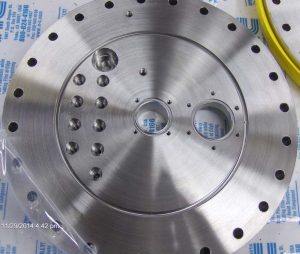plasma coater flange inside